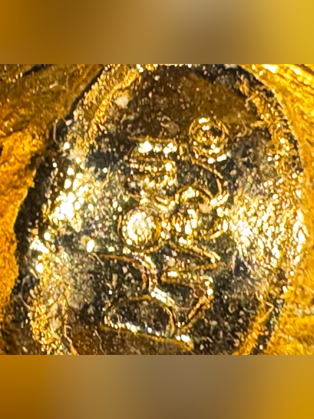 Joan Rivers Greek Evil Eye Bee Pin Brooch - Picture 6 of 7